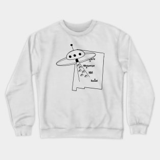 UFO Needs Tacos Crewneck Sweatshirt